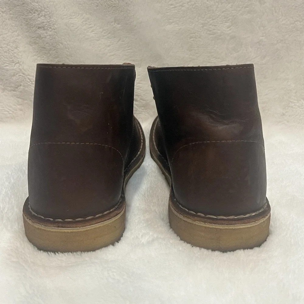 Clarks Bushacre Men's Chukka Boot - Beeswax, Leather US Size 11 M‎ EC